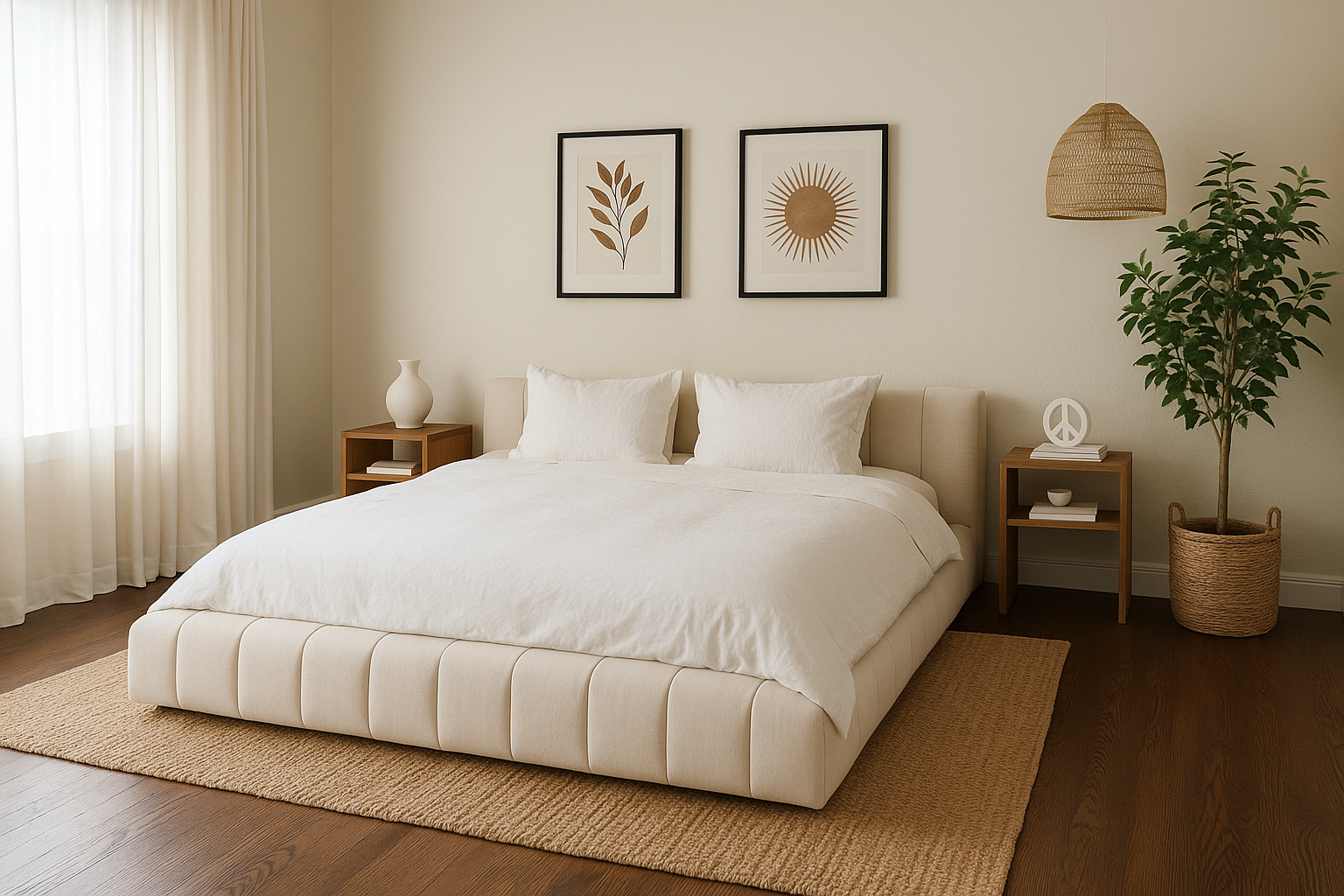 Oyster Oxford Bed