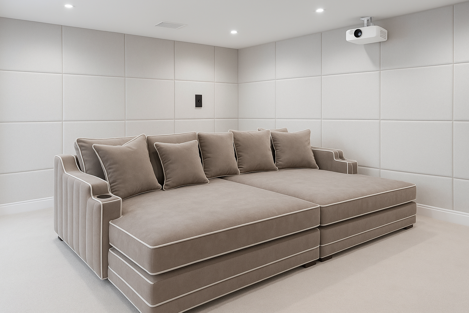 Thomas Linear Luxury Cinema Sofa