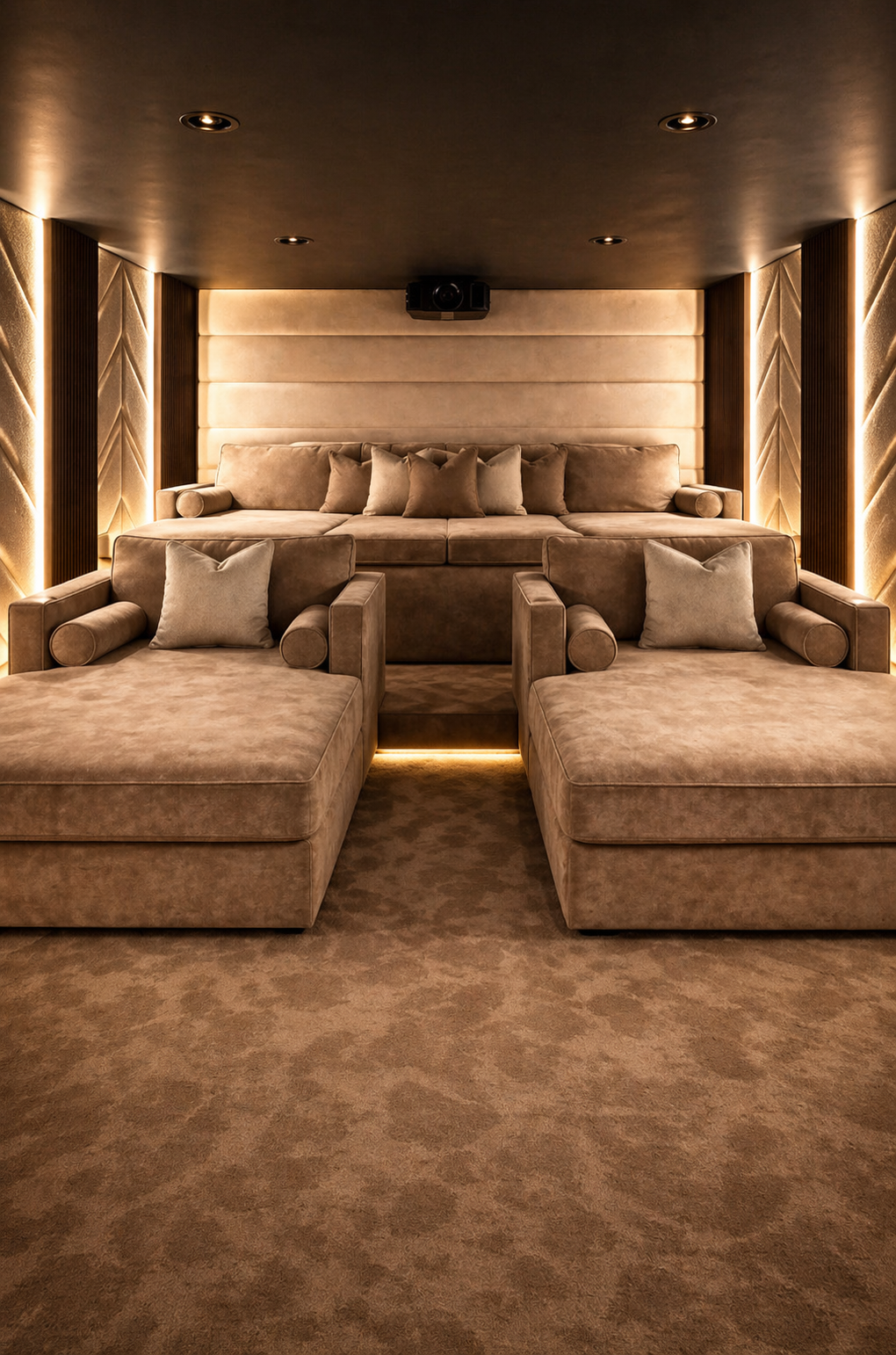 Charles snuggle cinema lounger sofa