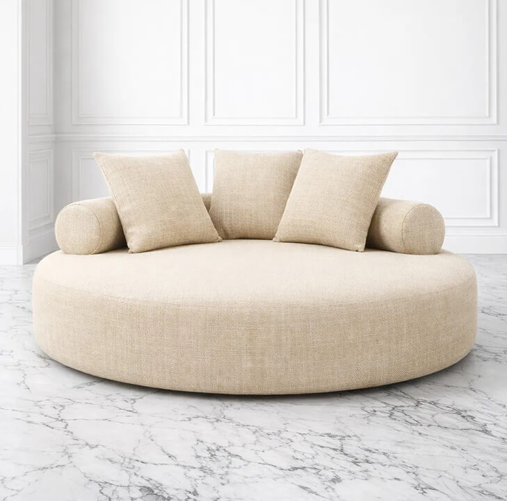 Aura Round Cinema Lounge – 160 x 160 x 60 cm