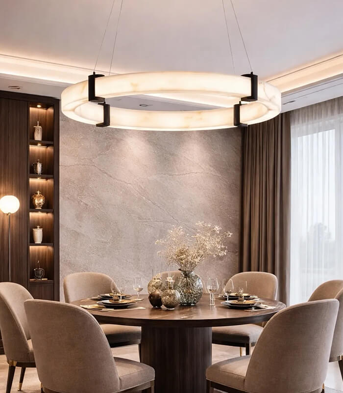 Aurora Marble Chandelier