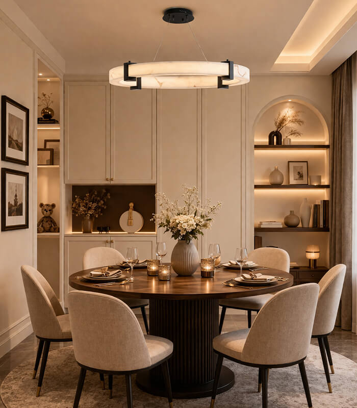 Aurora Marble Chandelier