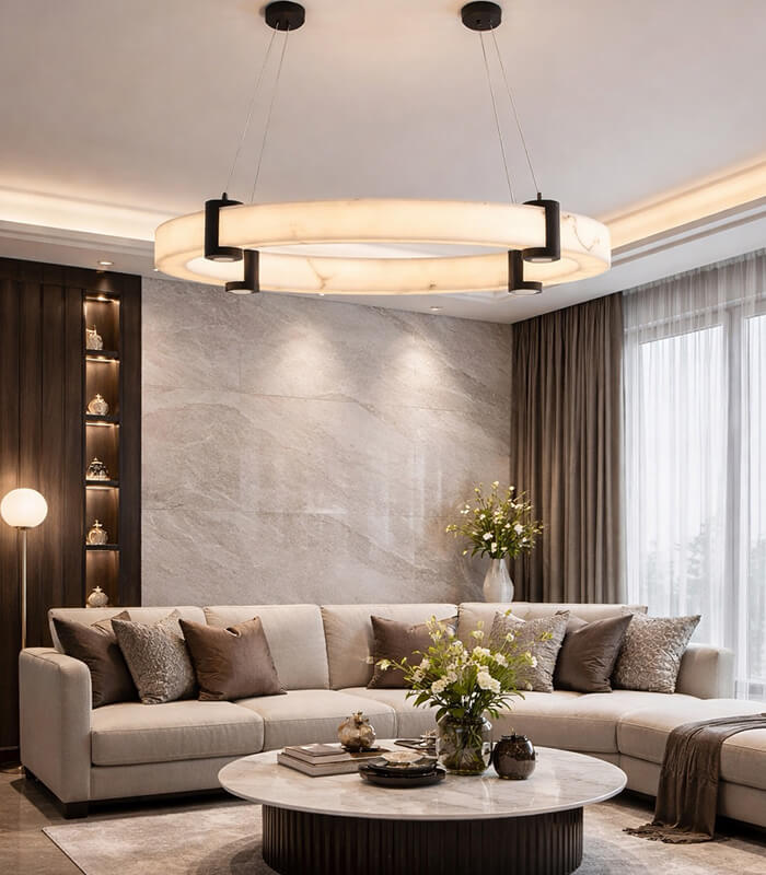Aurora Marble Chandelier