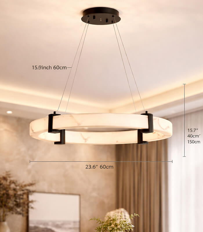 Aurora Marble Chandelier