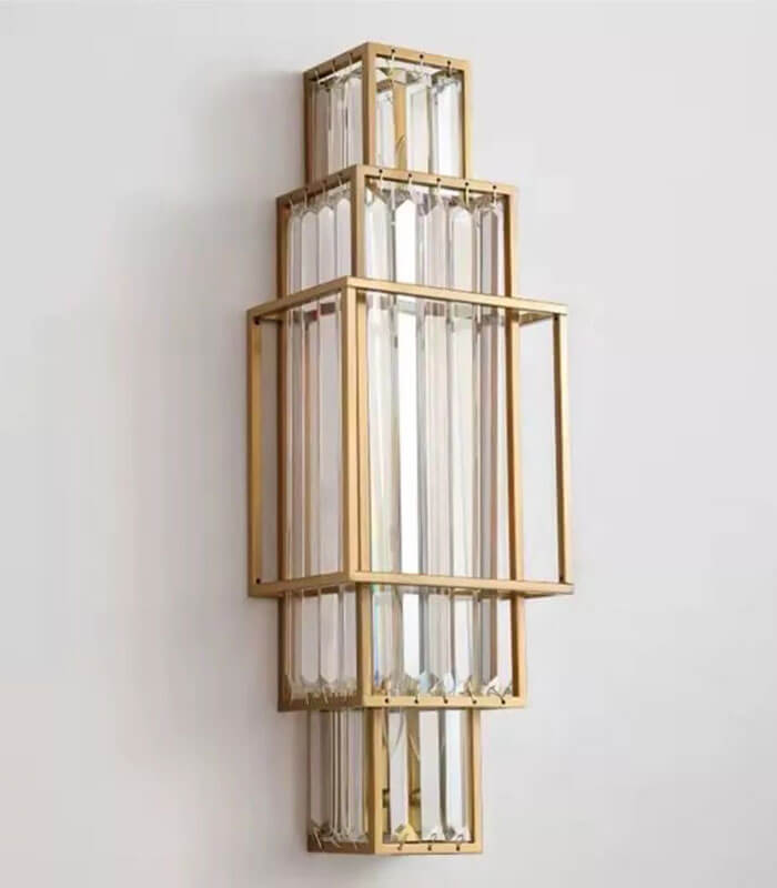 Barcelona crystal wall light