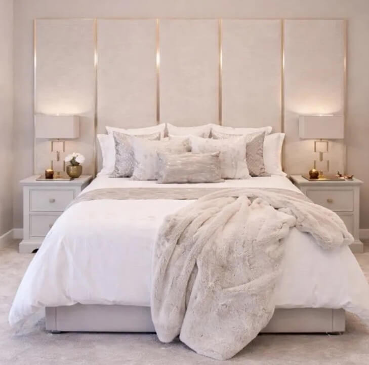 Brooklyn Metal Trim Bed