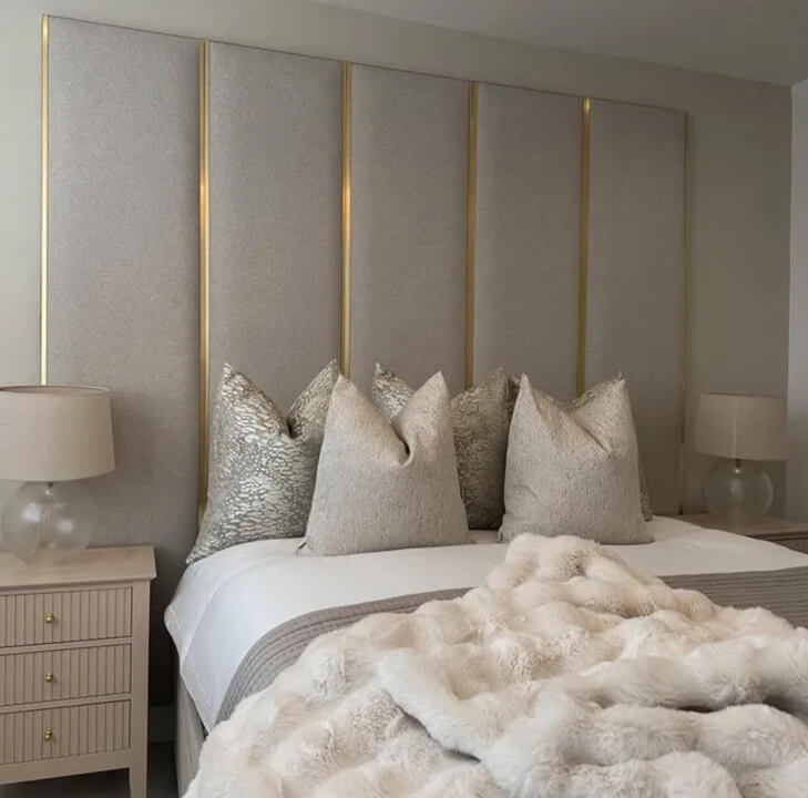 Brooklyn Metal Trim Bed