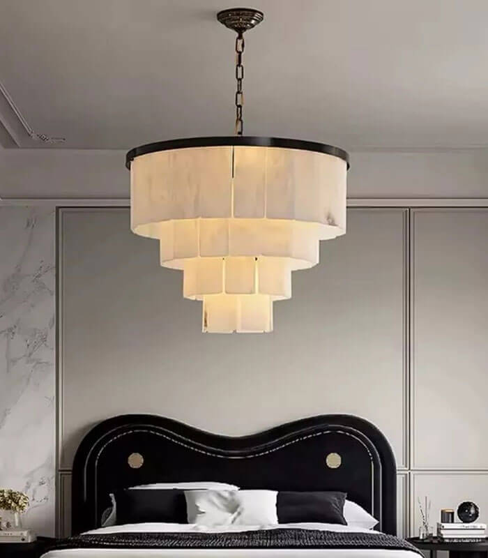 Brooklyn marble chandelier