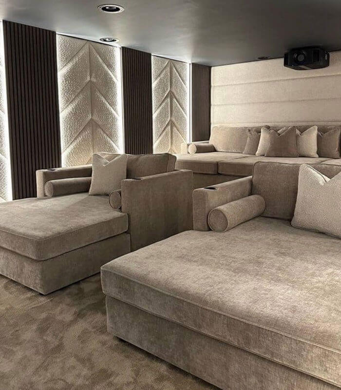 Charles snuggle cinema lounger sofa