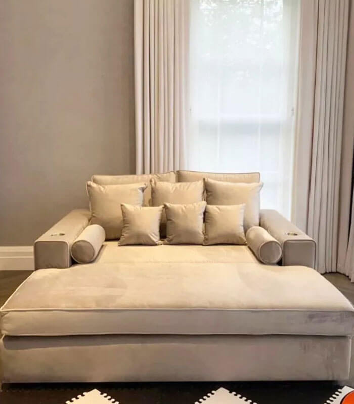 Charles snuggle cinema lounger sofa