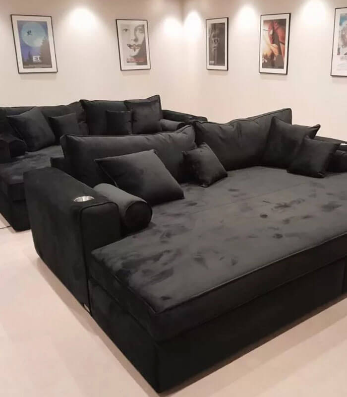 Charles snuggle cinema lounger sofa