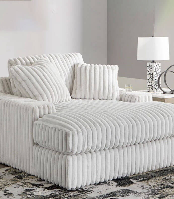 Chicago cinema sofa in cord fabric