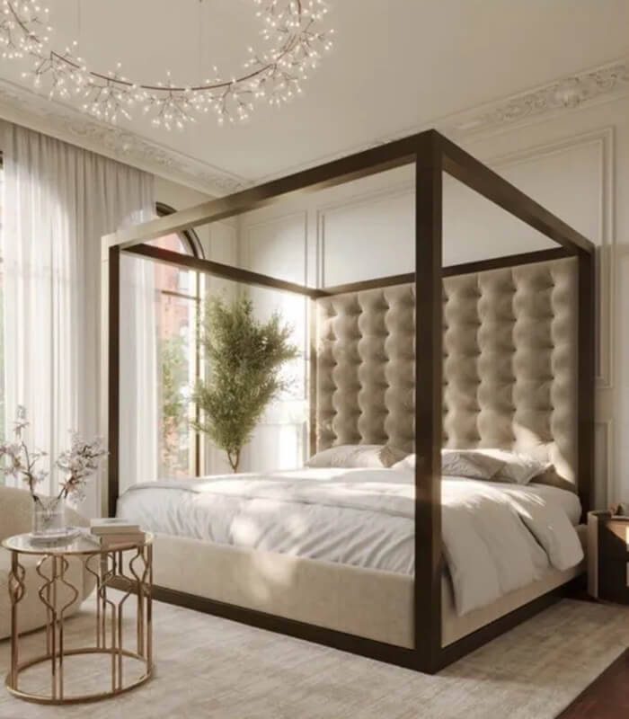 Claridge 4 Poster Canopy Bed