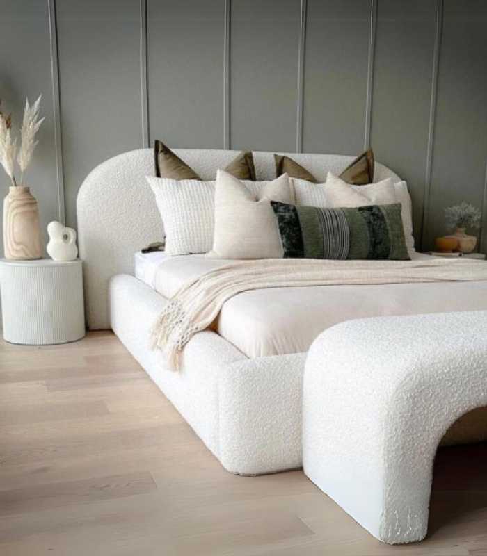 Curved Lucian Bed
