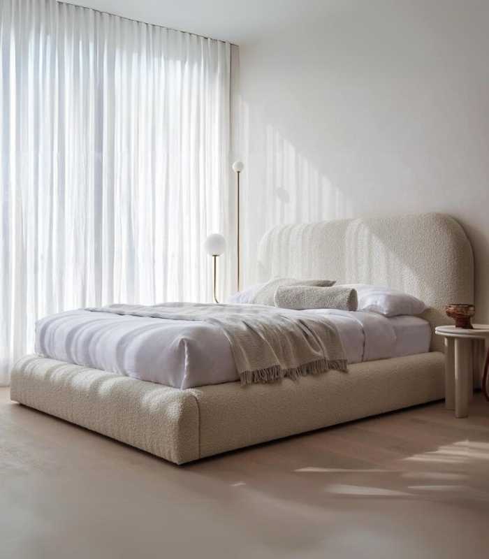 Curved Lucian Bed