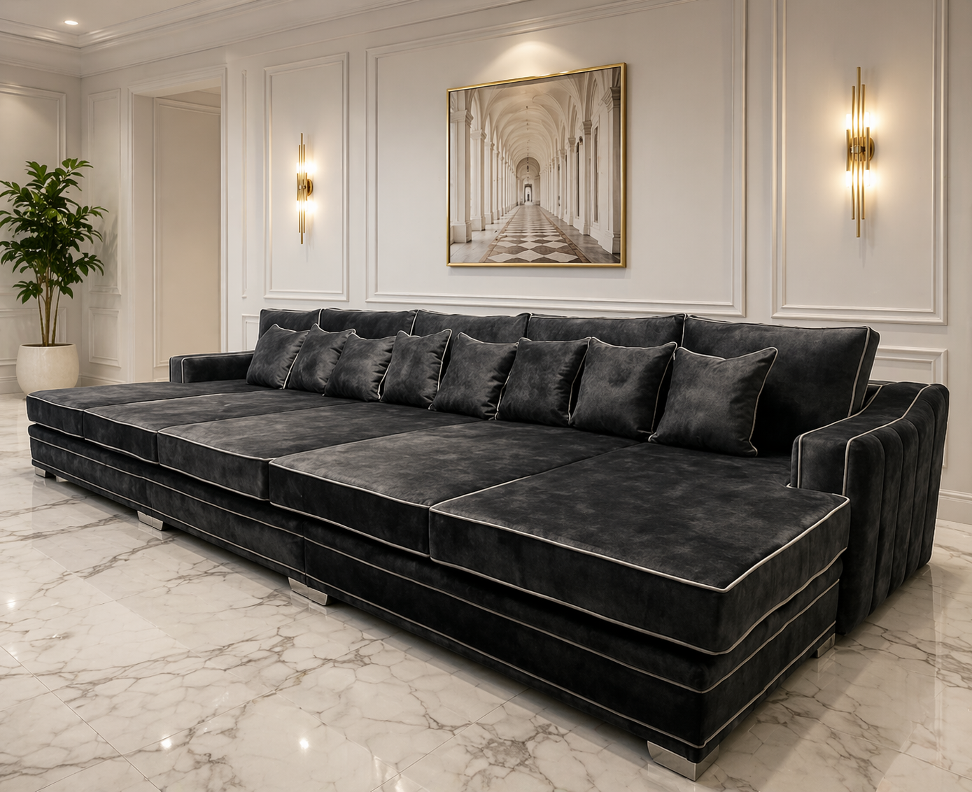 Thomas Linear Luxury Cinema Sofa