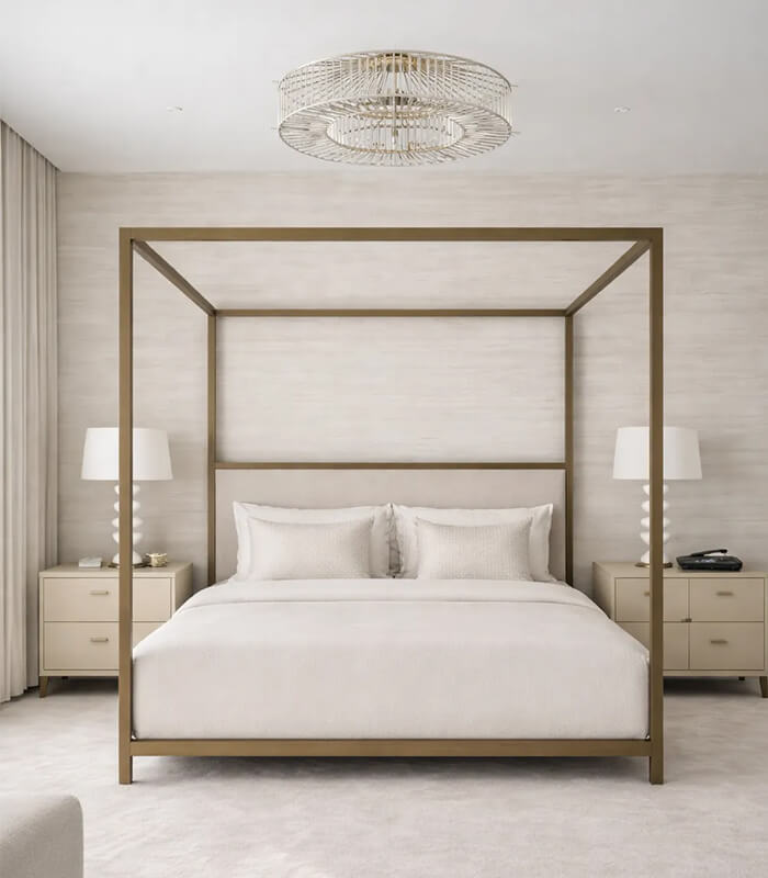 Denmark 4 Poster Bed
