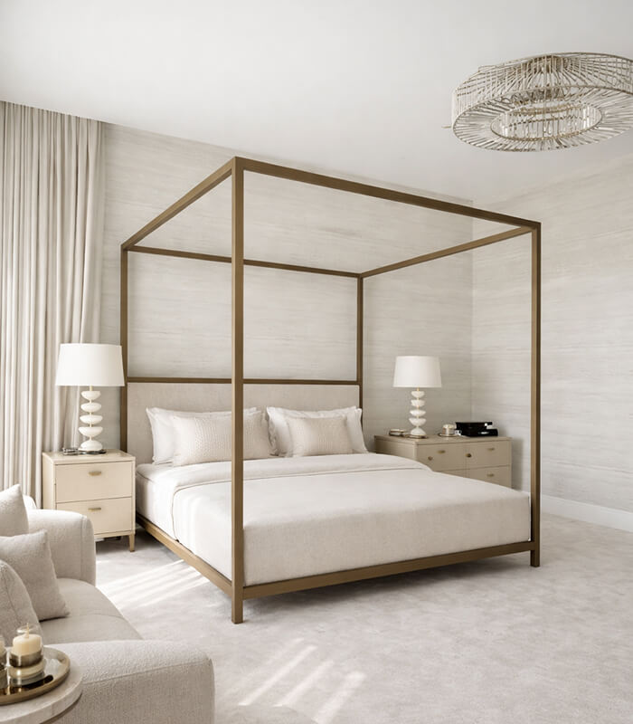 Denmark 4 Poster Bed