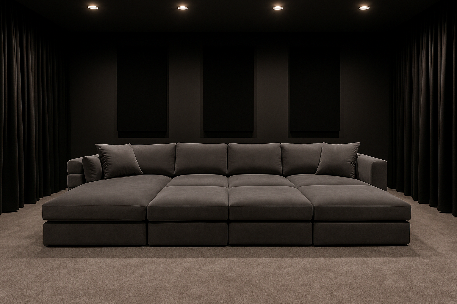 Dior Pannelled Cinema Sofa