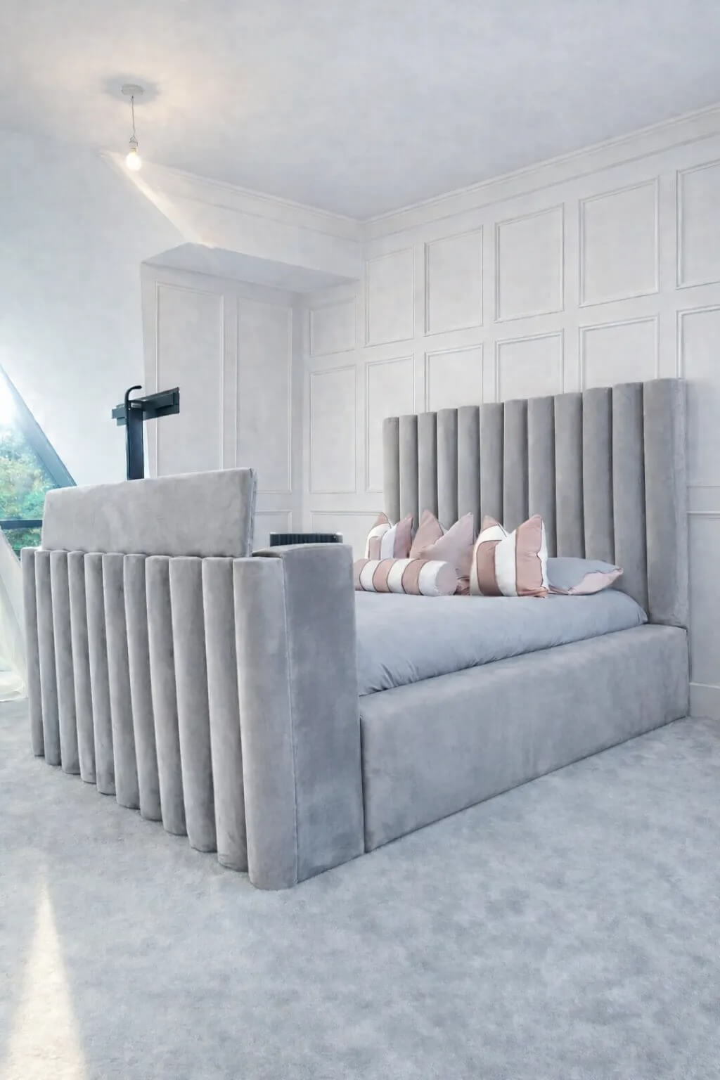 Dior Fluted TV bed
