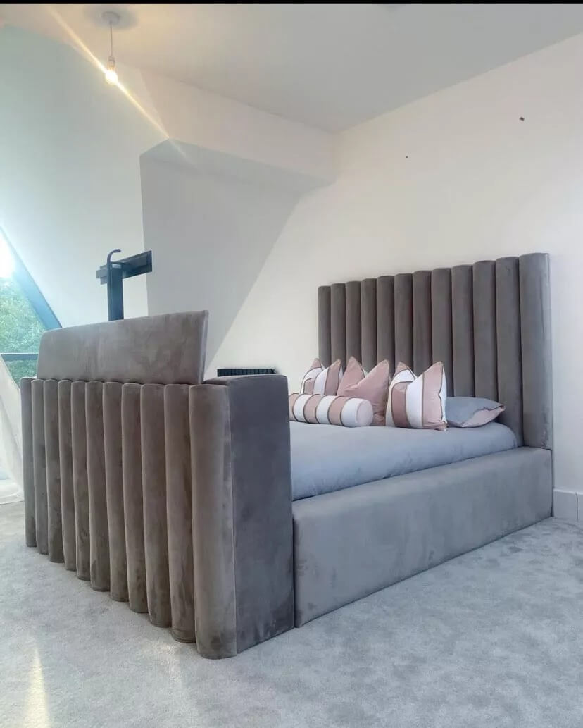 Dior Fluted TV bed