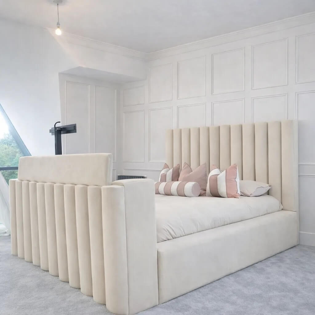 Dior Fluted TV bed