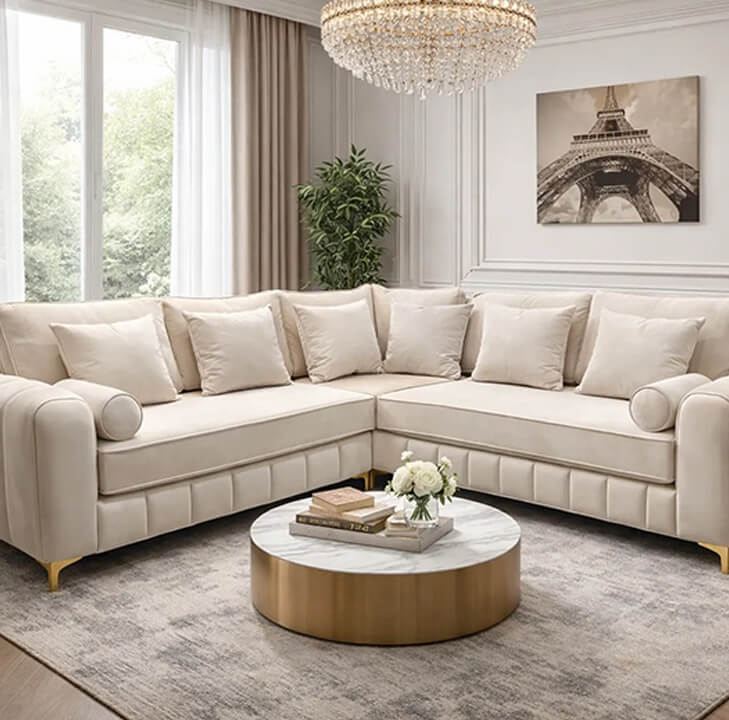 Grand Oyster Corner Sofa