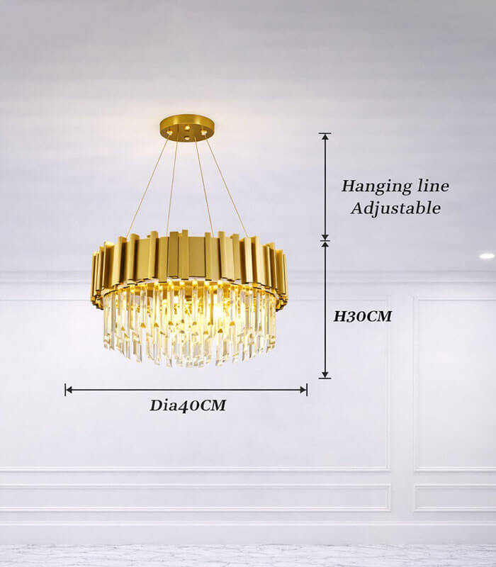 Halo crystal light