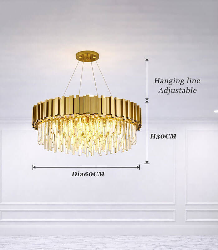 Halo crystal light