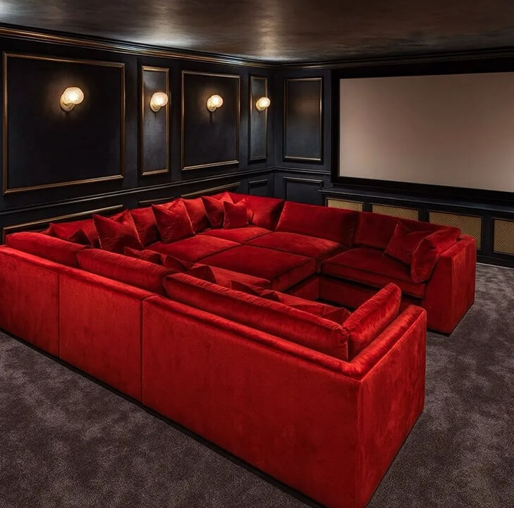 Harlem cinema sofa