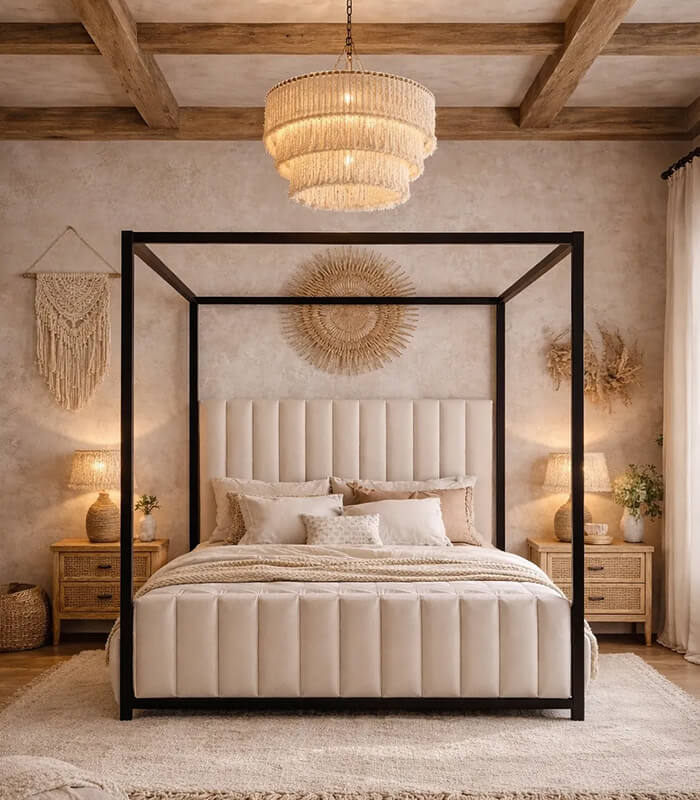 Havana Canopy Four Poster Bed