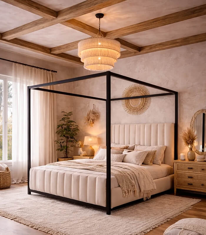 Havana Canopy Four Poster Bed