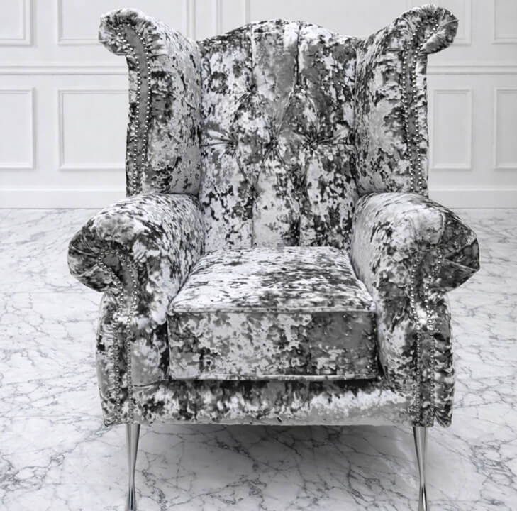 High Back Queen Ann Wing Chair