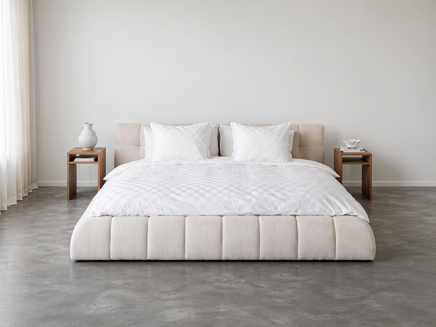 Oyster Oxford Bed