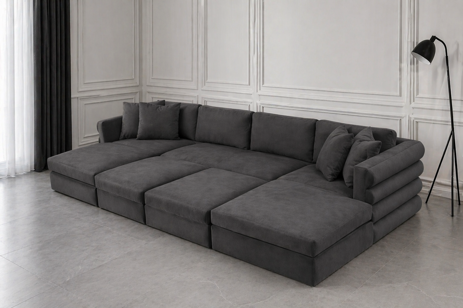 Dior Pannelled Cinema Sofa