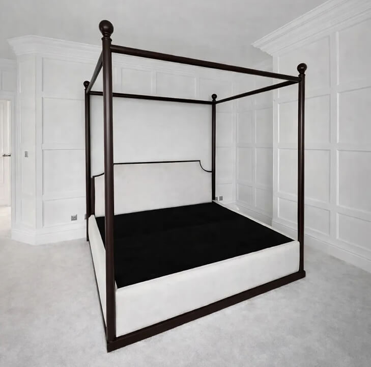 Kensington Luxe Four-Poster Bed