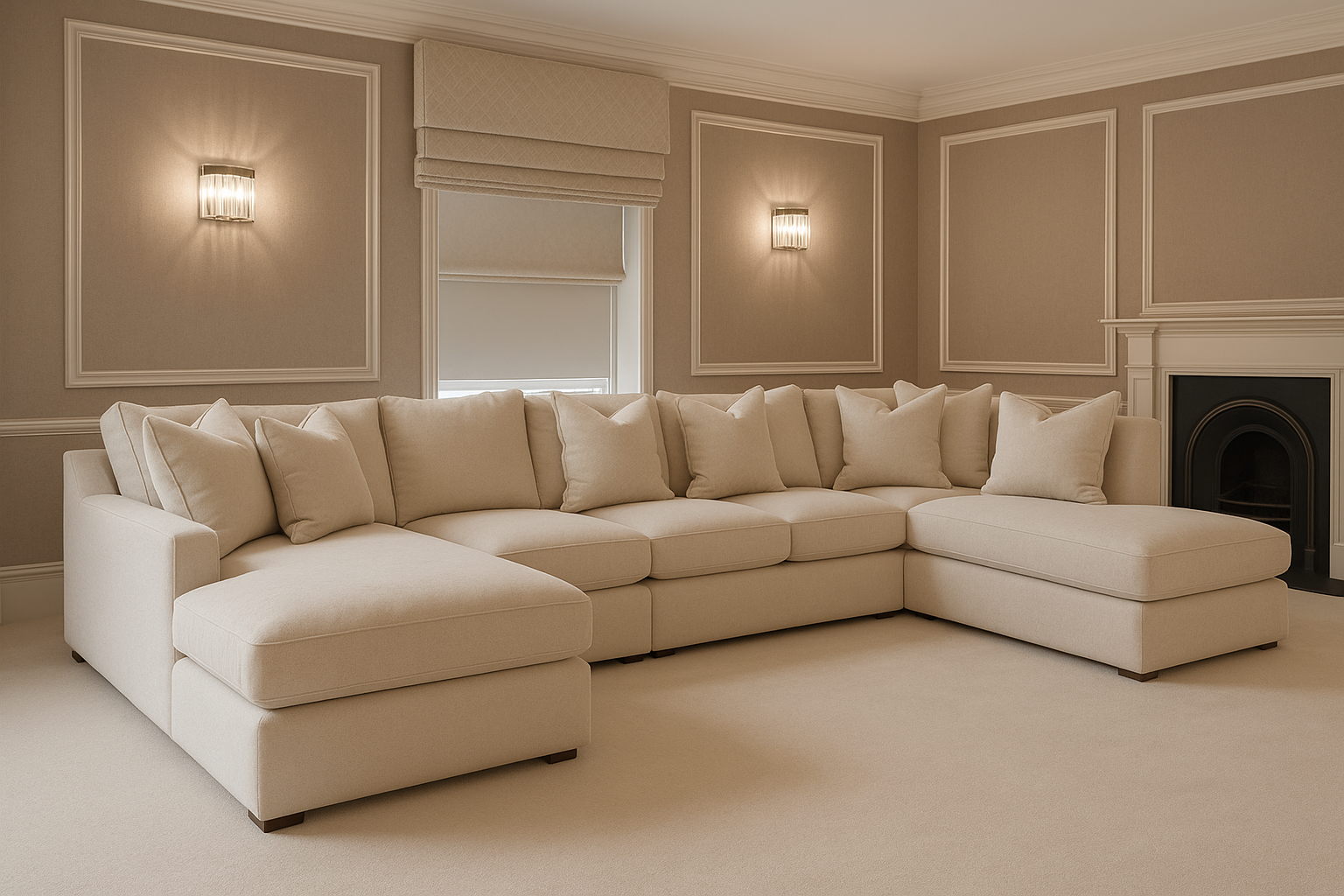 Larnaca U Shape Sectional Sofa