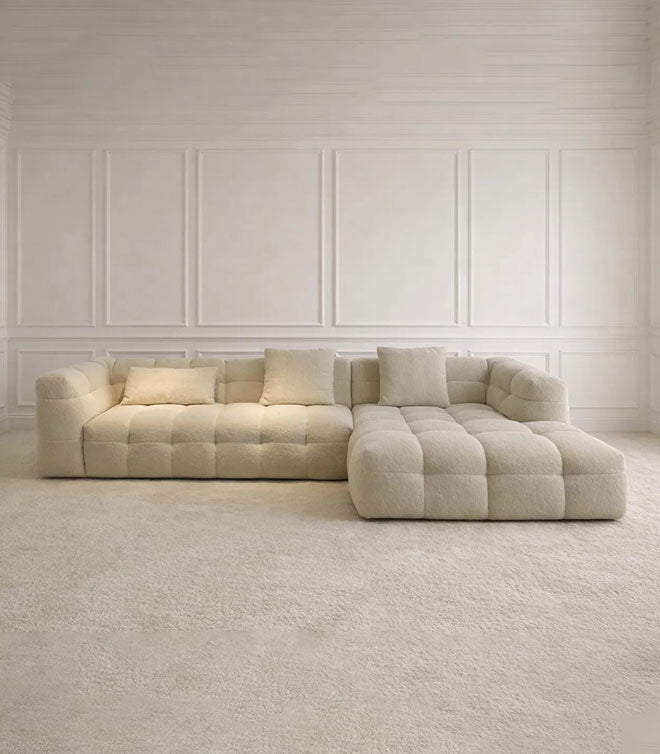 Luxury Royal Chicago Boucle Sofa