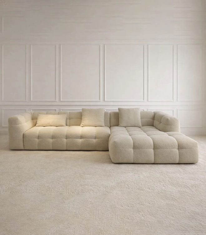 Luxury Royal Chicago Boucle Sofa