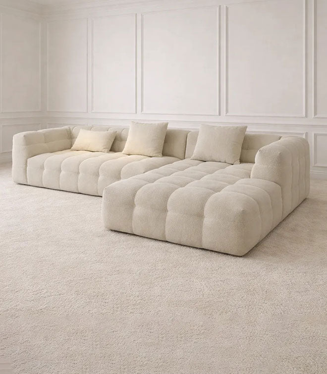 Luxury Royal Chicago Boucle Sofa