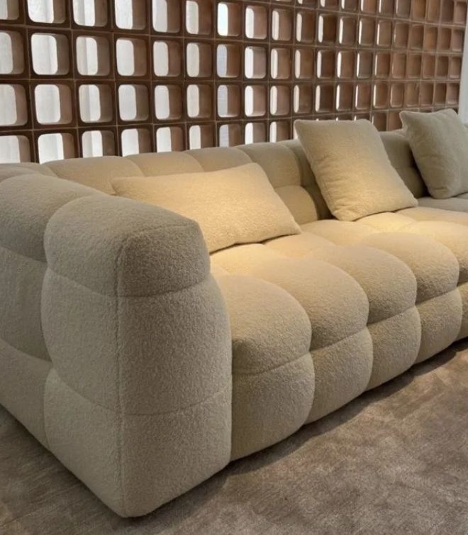 Luxury Royal Chicago Boucle Sofa
