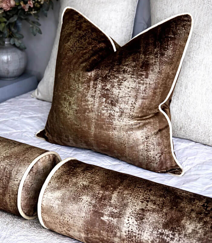 Mahali Bronze Cushions