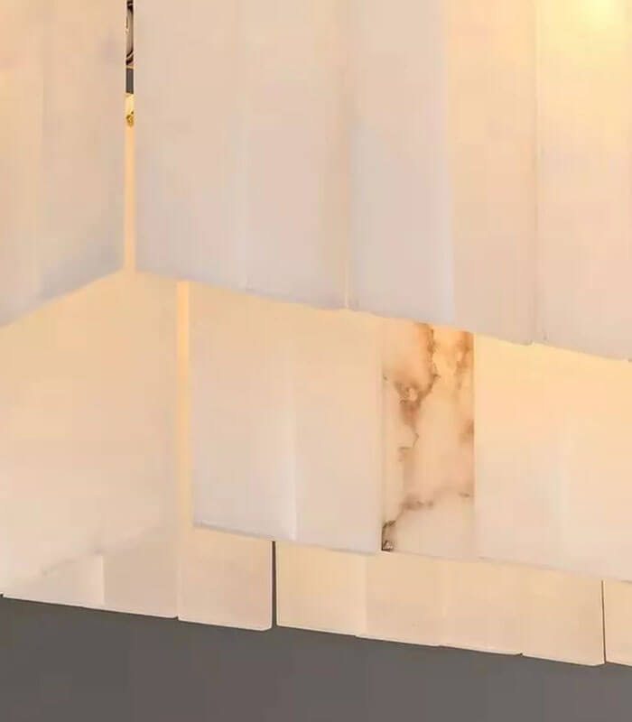 Mayfair natural marble light