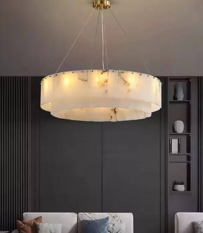 Mayfair natural marble light
