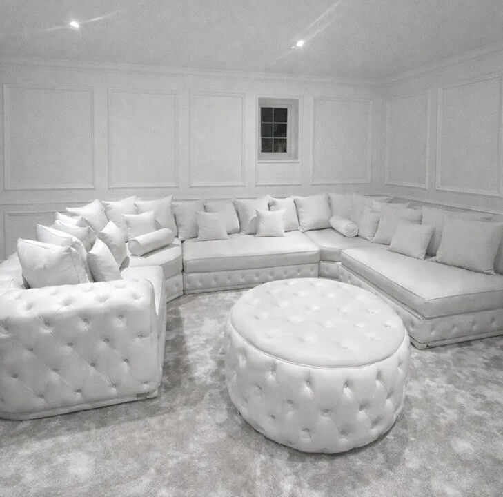 Royal Surrey U Shape Chaise Sofa
