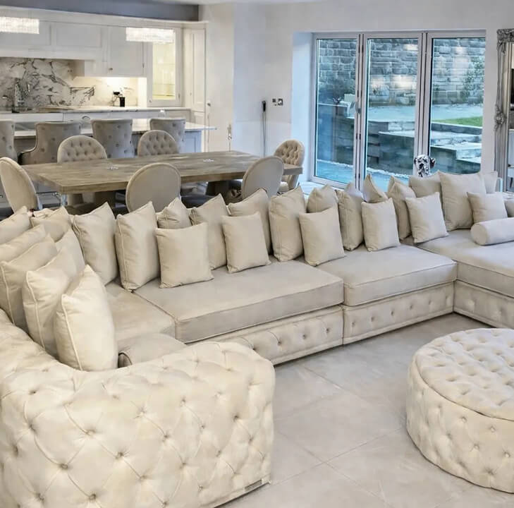 Royal Surrey U Shape Chaise Sofa
