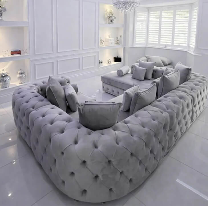 Royal Surrey U Shape Chaise Sofa