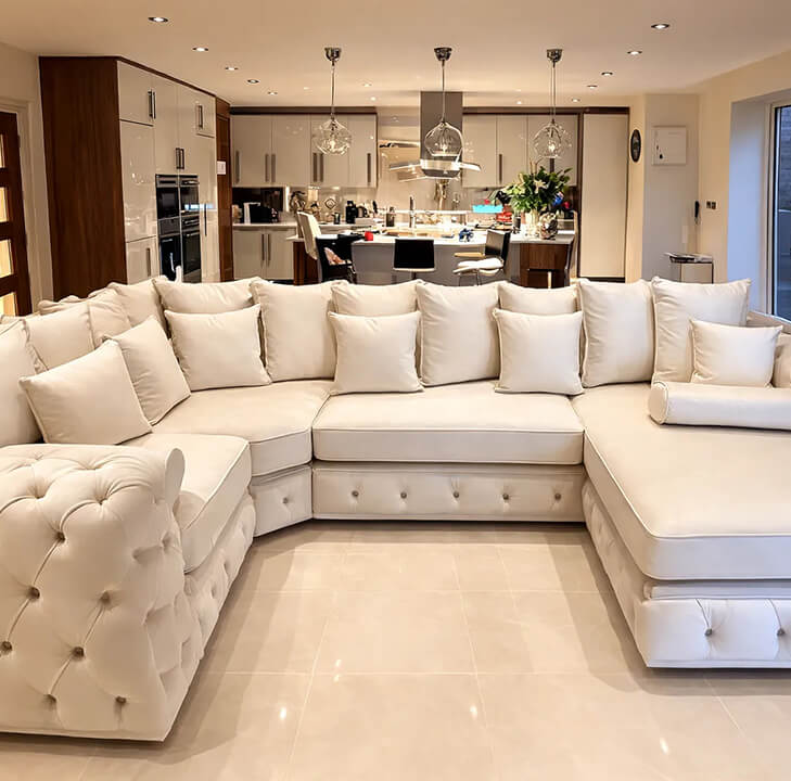 Royal Surrey U Shape Chaise Sofa