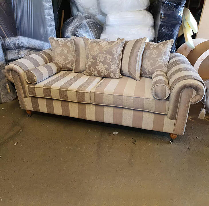 Royal Windsor Sofa In Cream And Beige
