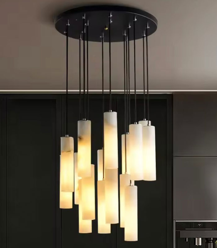 Serville natural marble Pendant Lights